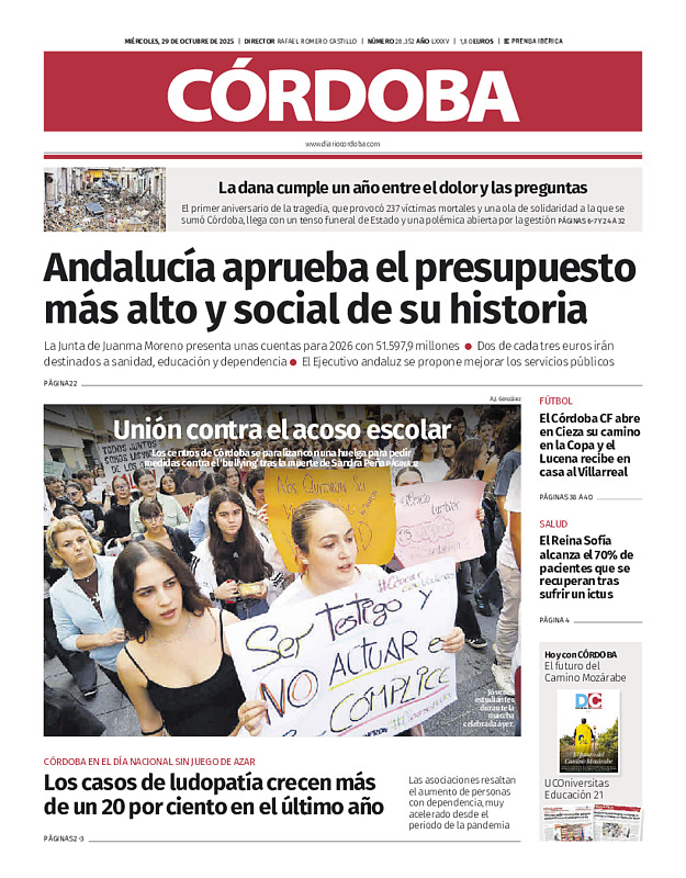 Portada de la Edc. Córdoba