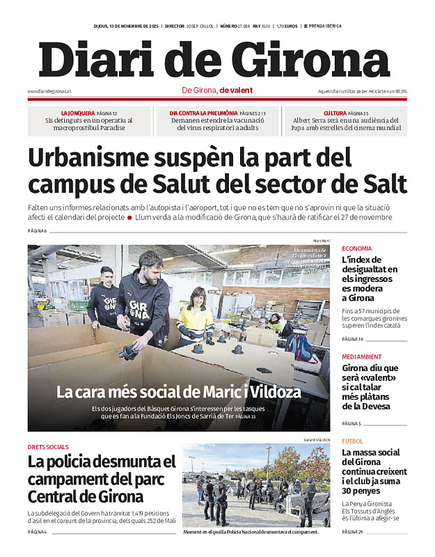 Portada de la Edc. Girona