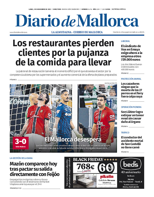 Portada de la Edc. Mallorca