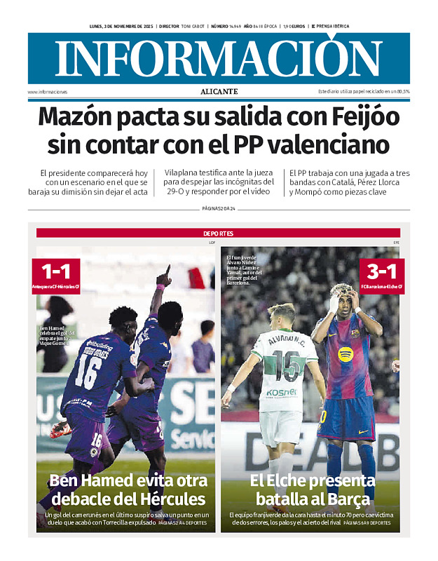 Portada de la Edc. Alicante