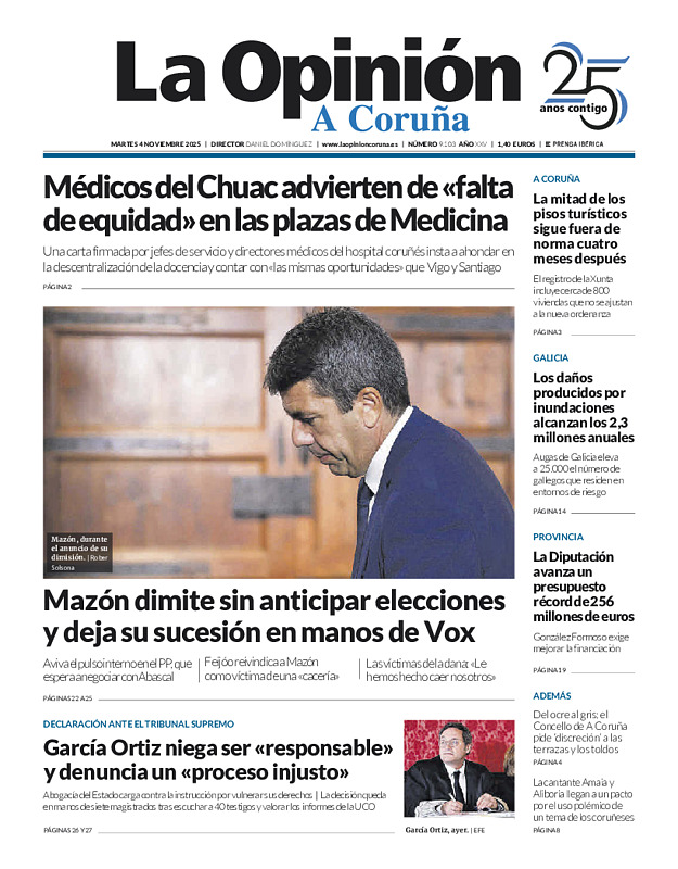 Portada de la Edc. A Coruña
