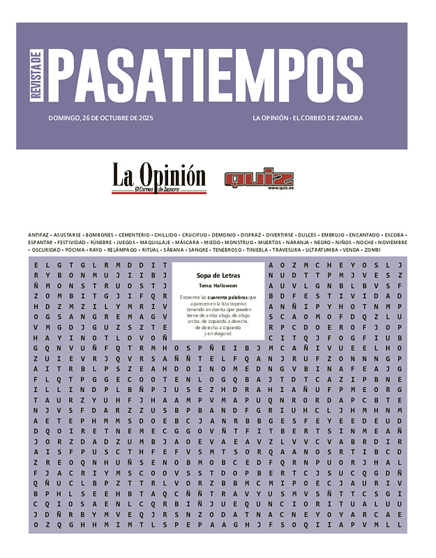 Revista pasatiempos